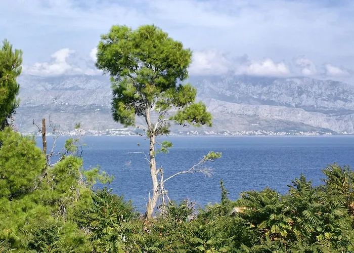 With A Parking Space Splitska, Brac - 2858 포스티라