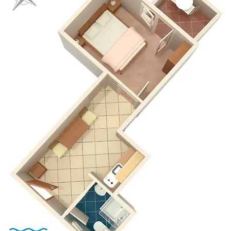 With A Parking Space Splitska, Brac - 2858 * פוסטיר